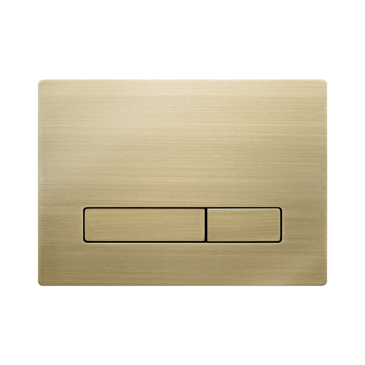 KK-POL 350/PSM/008-00-00 METAL SLIM Металлическая панель смыва для инсталляции, цвет шампань