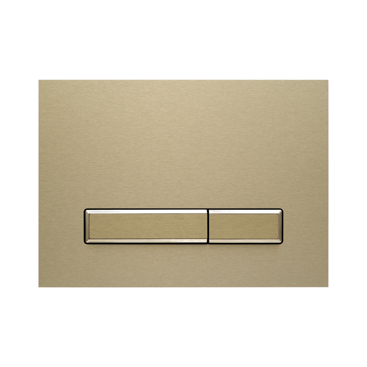 KK-POL 350/AFD/023-00-00 AQUAFIORI DIAMOND Металлическая панель смыва для инсталляции, PVD, цвет шампань, AF