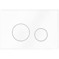 KK-POL SPP/405/0/K M11 Пластиковая панель смыва для инсталляции, цвет белый матовый