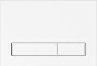 KK-POL SPP/404/0/K M08 Пластиковая панель смыва для инсталляции, цвет белый матовый