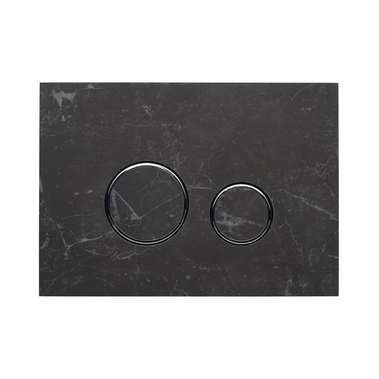 KK-POL 350/PPK/417-00-03 VITRUM GRANDE V1 Orbis Кварцевая панель смыва для инсталляции, цвет Nero Greco