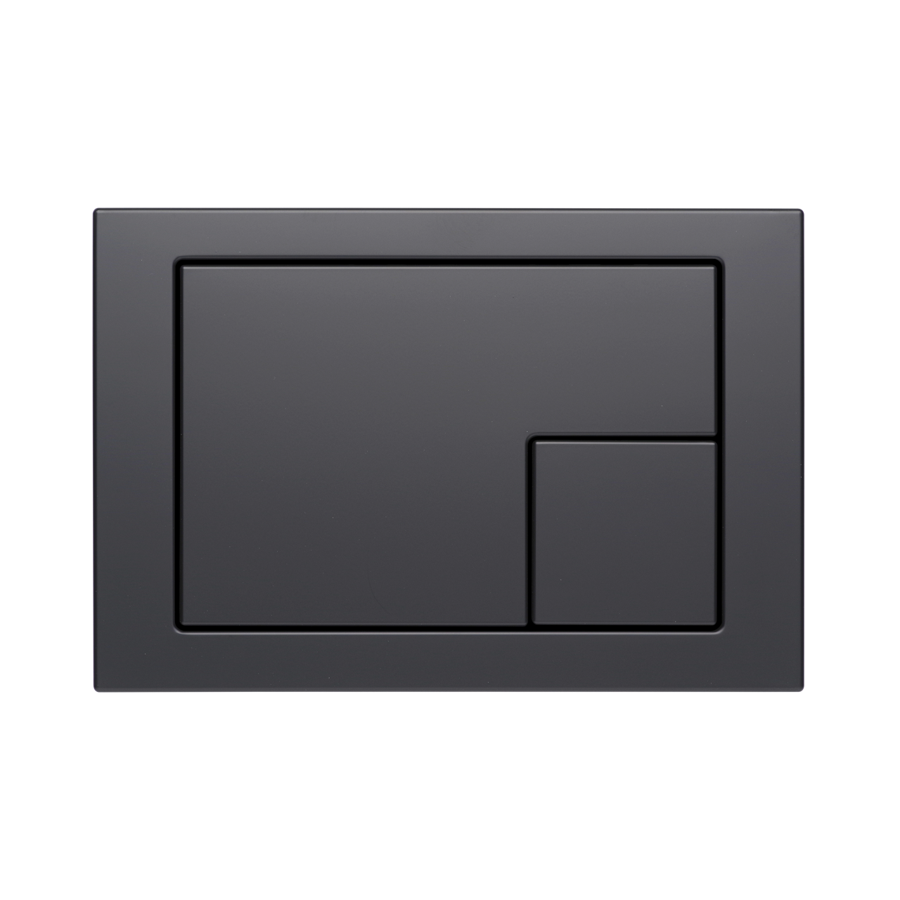 KK-POL 350/PPC/080-00-00 M10 Пластиковая панель смыва для инсталляции, цвет черный матовый