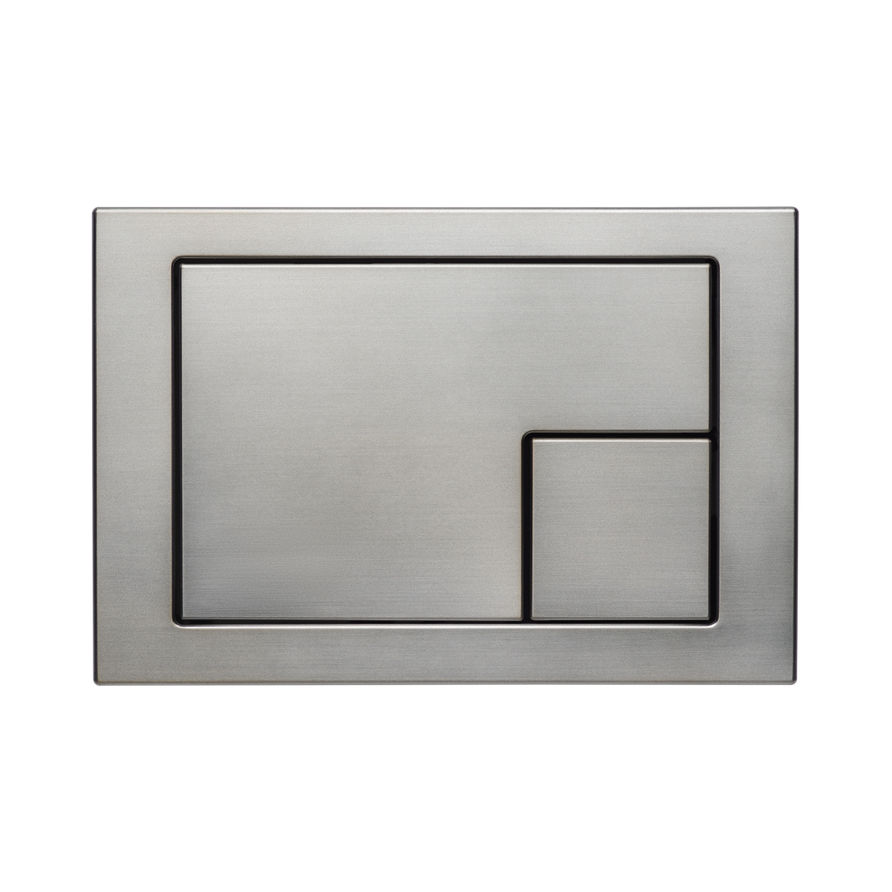 KK-POL SPP/374/WS/K M10 Пластиковая панель смыва для инсталляции, цвет оружейная сталь