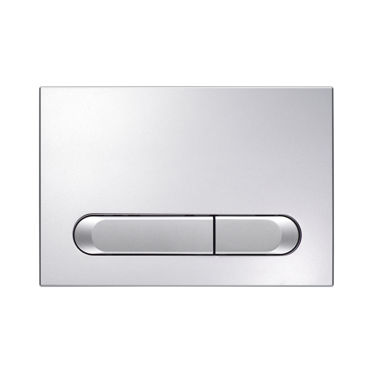 KK-POL 350/PPS/061-00-00 M09 Пластиковая панель смыва для инсталляции, цвет хром сатин