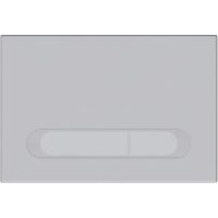 KK-POL 350/PPS/061-00-00 M09 Пластиковая панель смыва для инсталляции, цвет хром сатин