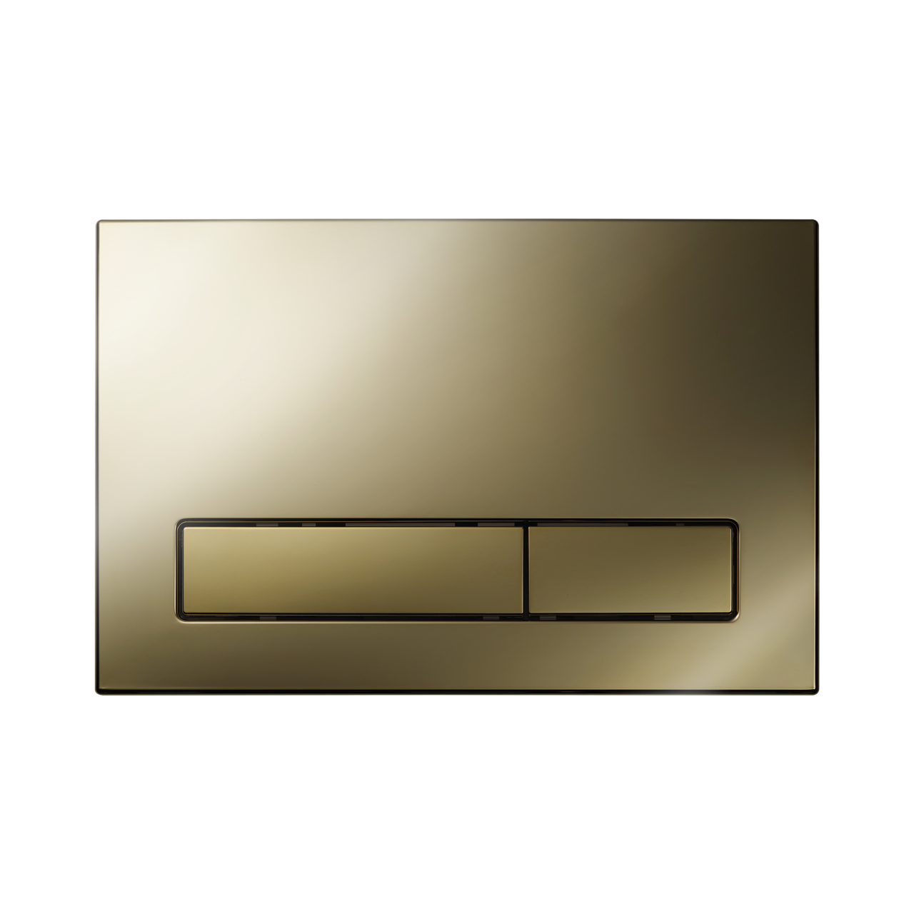 KK-POL 350/PPZ/041-00-00 M16 Пластиковая панель смыва для инсталляции, цвет золото глянцевое