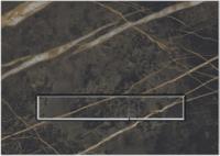 KK-POL 350/PPK/411-00-03 Vitrum Grande V1 Кварцевая панель смыва для инсталляции, цвет Noir Desire