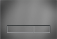 KK-POL SPP/381/WS/K M08 Пластиковая панель смыва для инсталляции, цвет оружейная сталь