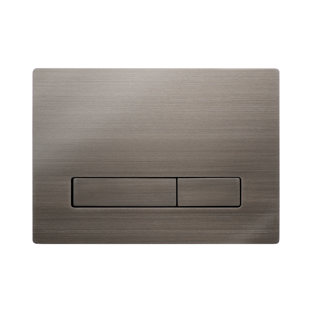 KK-POL 350/PSM/012-00-00 METAL SLIM Металлическая панель смыва для инсталляции, цвет оружейная сталь