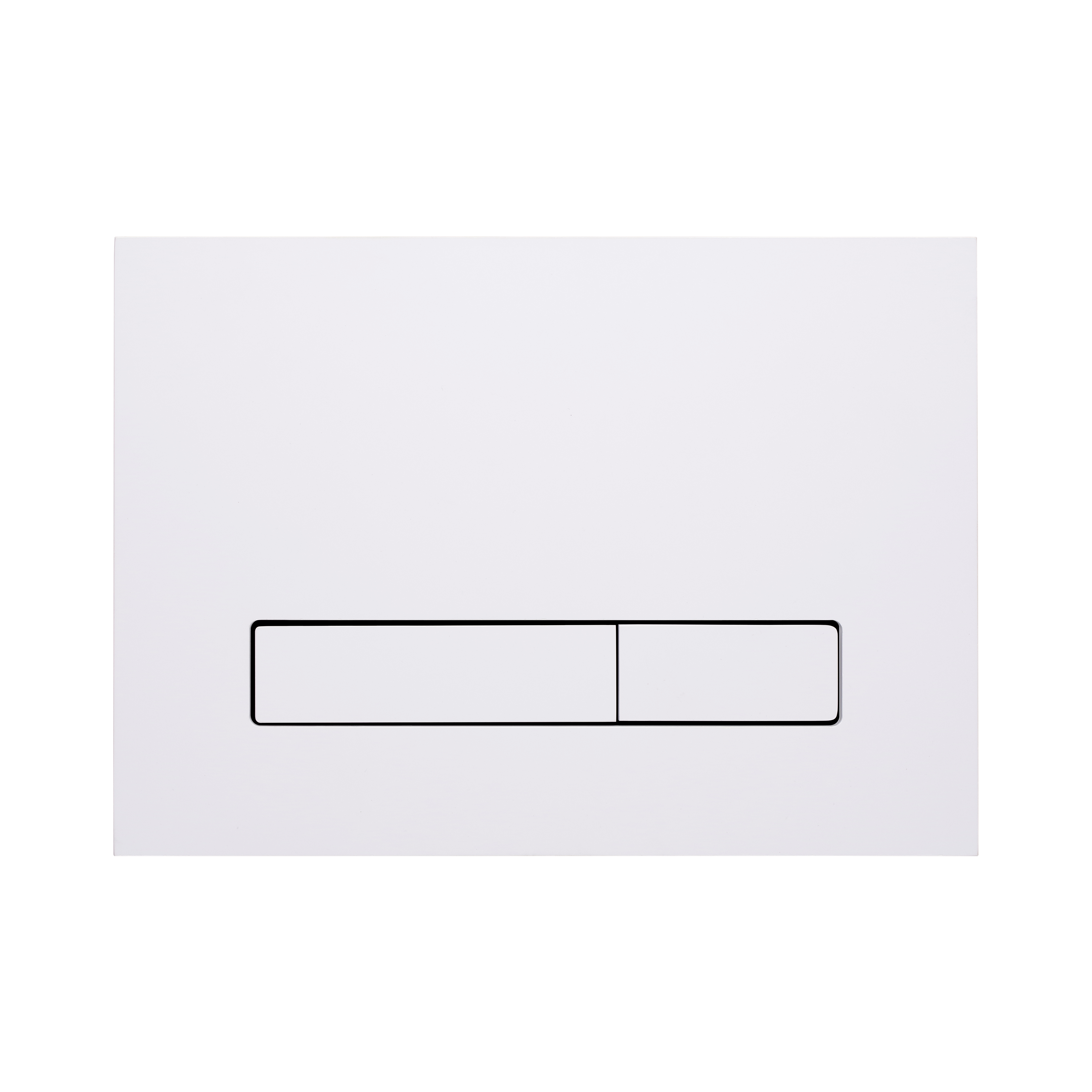 KK-POL 350/PPB/129-00-00 MITIS GRANDE Пластиковая панель смыва для инсталляции с покрытием FENIX-NTM, цвет белый матовый