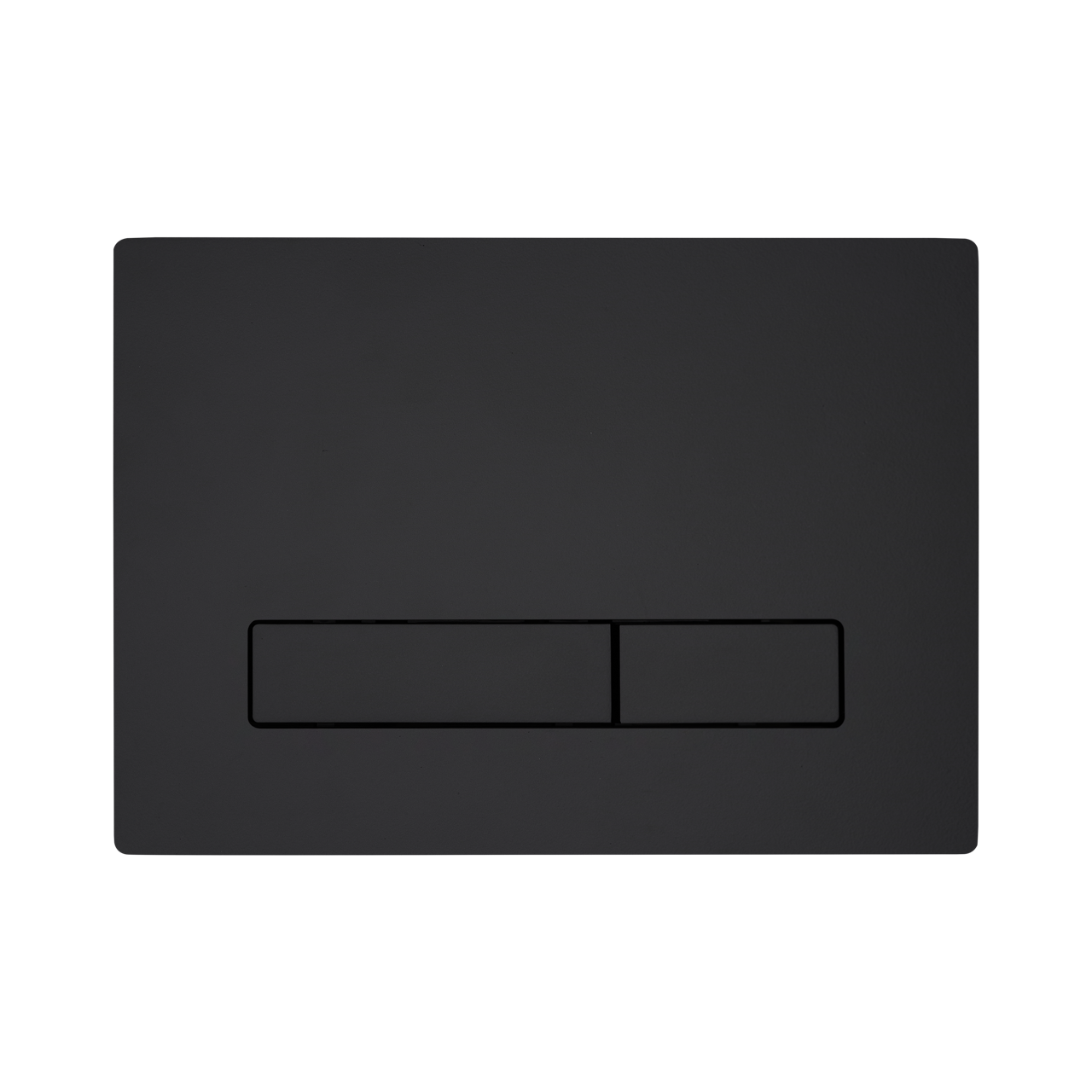 KK-POL 350/PSM/011-00-00 METAL SLIM Металлическая панель смыва для инсталляции, цвет черный матовый