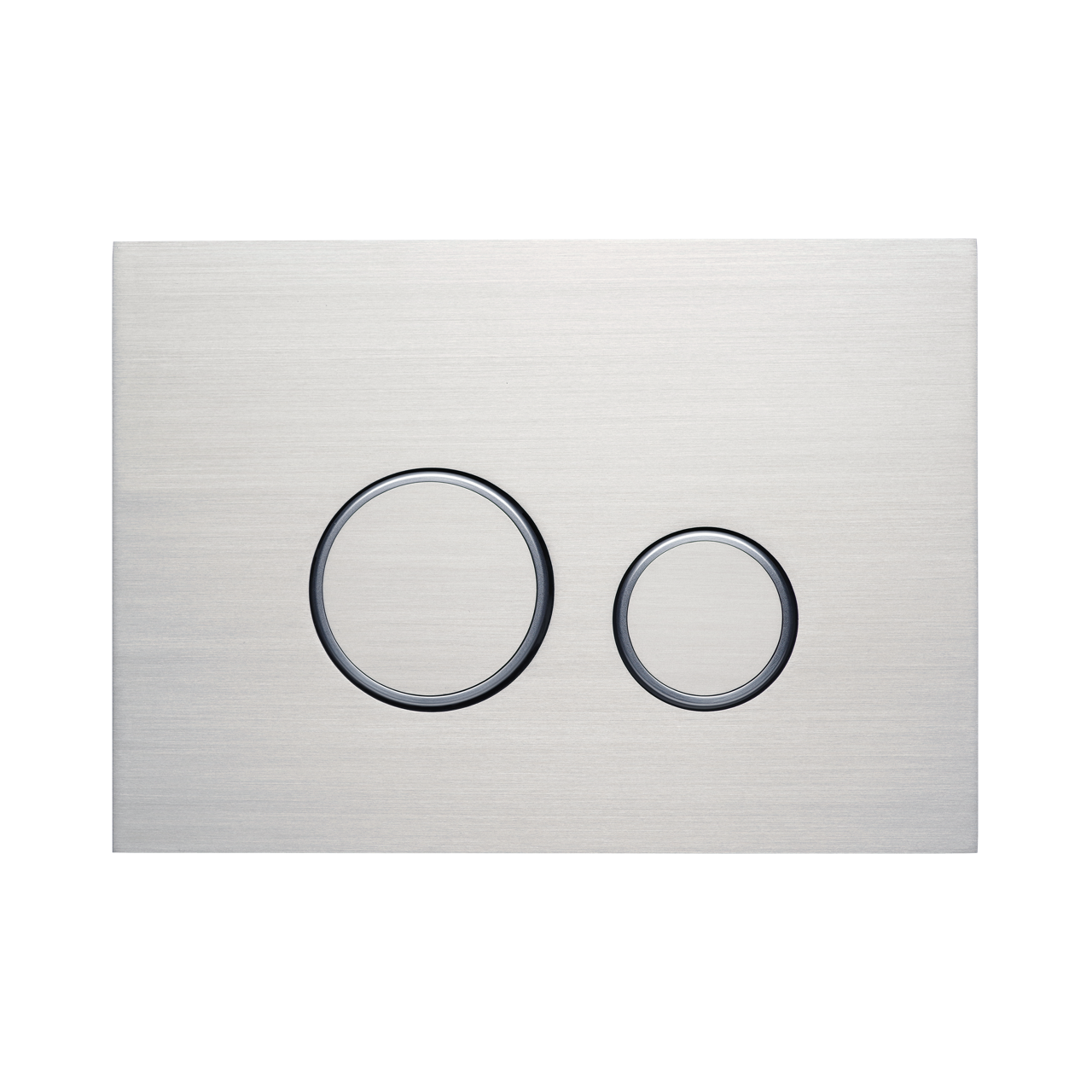 KK-POL 350/AFS/051-00-00 AQUAFIORI SFERA Металлическая панель смыва для инсталляции, цвет нержавеющая сталь