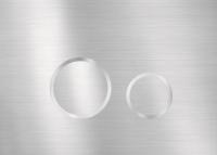 KK-POL 350/AFS/051-00-00 AQUAFIORI SFERA Металлическая панель смыва для инсталляции, цвет нержавеющая сталь