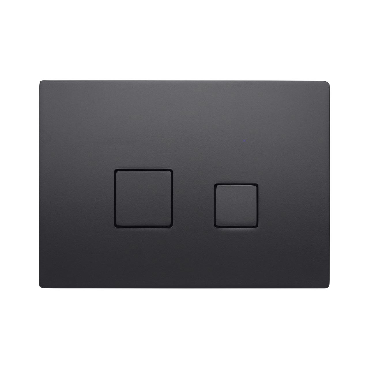 KK-POL 350/AFC/025-00-01 AQUAFIORI CUBUS Металлическая панель смыва для инсталляции, PVD, цвет черный матовый, AF