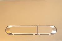 KK-POL 350/PSG/050-00-00 M09 Пластиковая панель смыва для инсталляции, цвет золото глянец