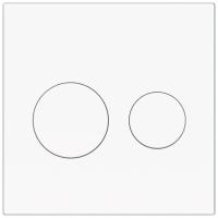 KK-POL 350/PPB/006-00-00(SPP/174/0/K) UNI Панель смыва для инсталляци, цвет белый глянец