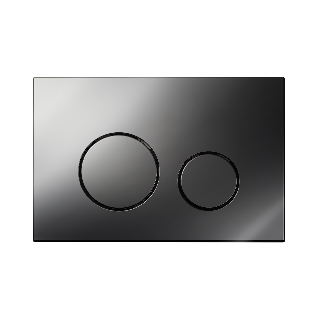 KK-POL 350/PPL/011-00-00 M11 Пластиковая панель смыва для инсталляции, цвет графит