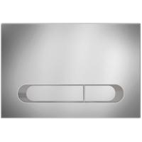 KK-POL 350/PPG/060-00-00 M09 Пластиковая панель смыва для инсталляции, цвет хром глянец