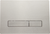 KK-POL 350/PSM/005-00-00 Vitrum Metal SLim Металлическая панель смыва для инсталляции, цвет нержавеющая сталь