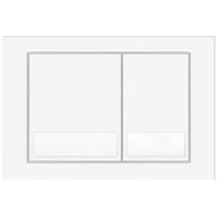 KK-POL 350/PPB/030-00-00(SPP/030/0/K) M06 Пластиковая панель смыва для инсталляции, цвет белый глянец