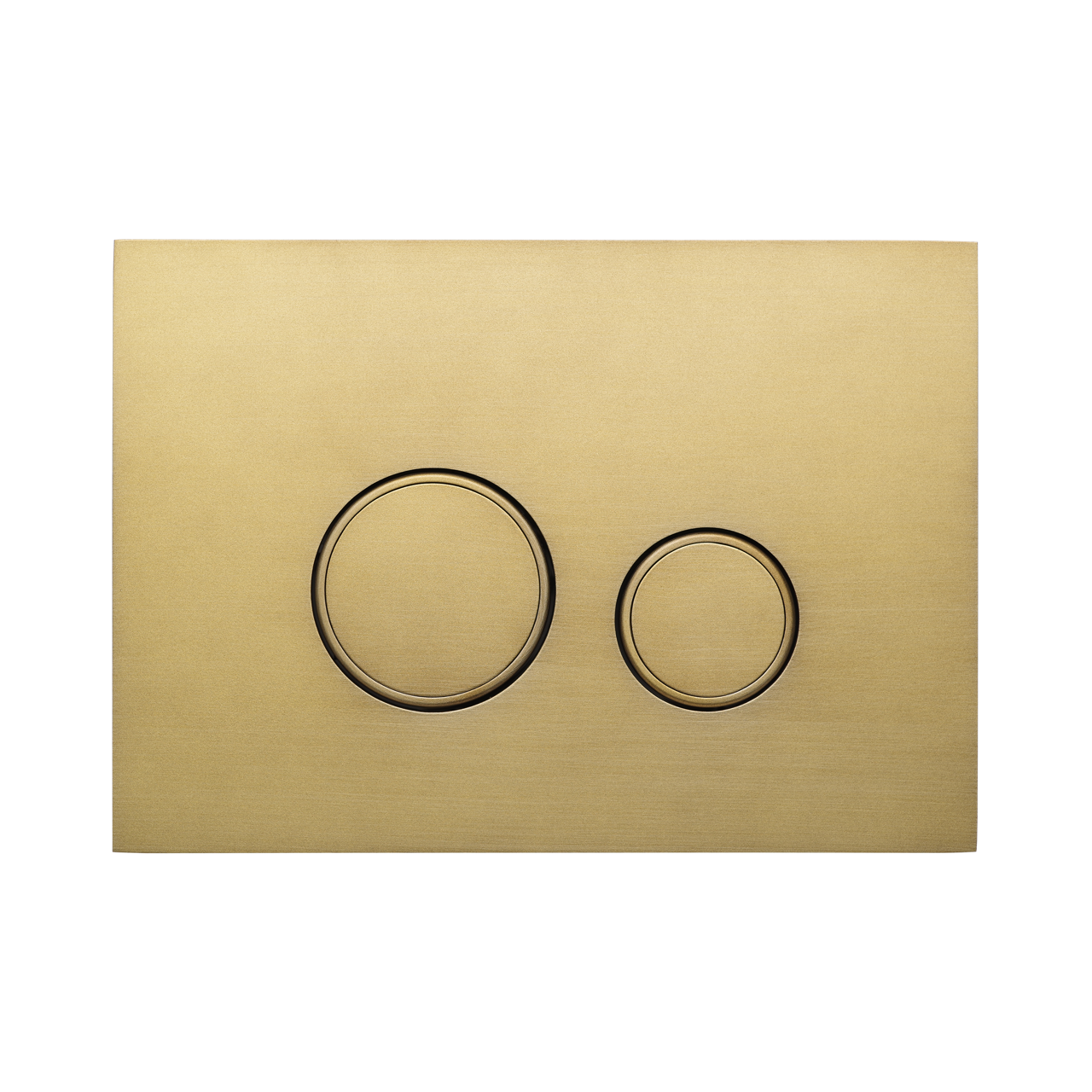 KK-POL 350/AFS/052-00-00 AQUAFIORI SFERA Металлическая панель смыва для инсталляции, цвет бронза