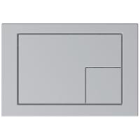 KK-POL SPP/375/0/K M10 Пластиковая панель смыва для инсталляции, цвет сатин