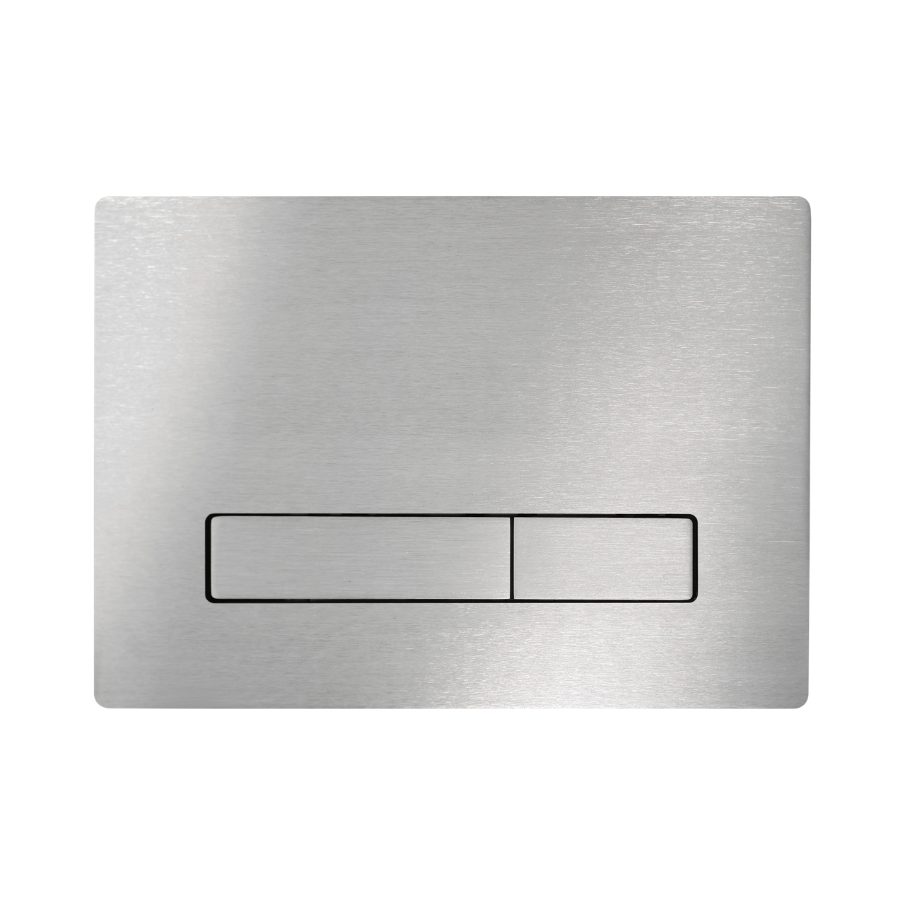 KK-POL 350/PSM/005-00-00 METAL SLIM Металлическая панель смыва для инсталляции, цвет нержавеющая сталь