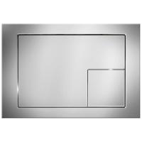 KK-POL SPP/374/0/K M10 Пластиковая панель смыва для инсталляции, цвет хром глянец