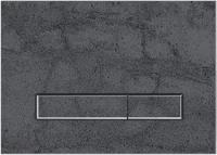 KK-POL 350/PPK/412-00-03 Vitrum Grande V1 Кварцевая панель смыва для инсталляции, цвет Pietra Antracite