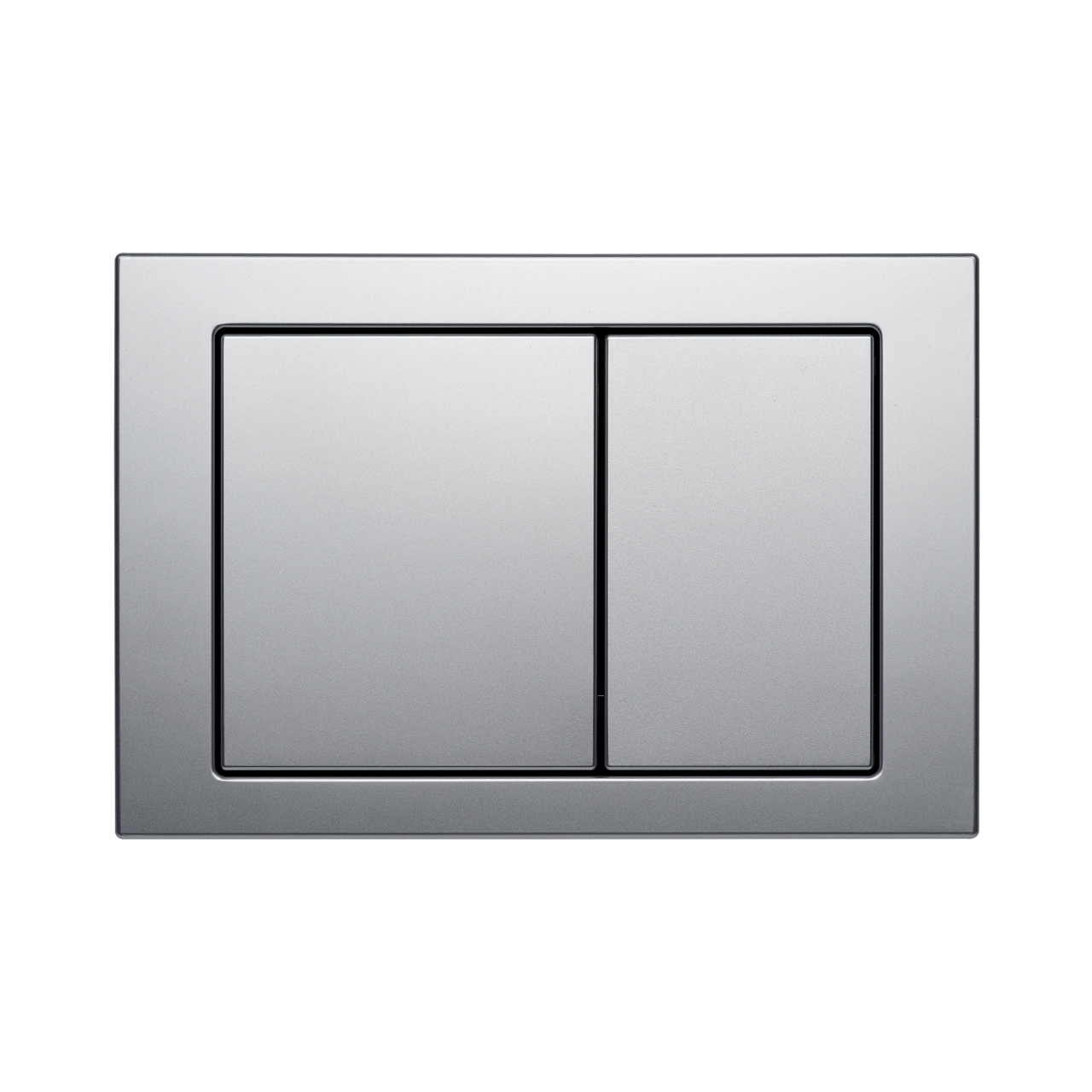 KK-POL 350/PPS/058-00-00 M05 Пластиковая панель смыва для инсталляции, цвет хром сатин