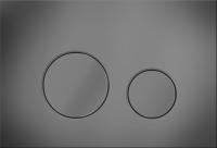 KK-POL SPP/112/WS/K M11 Пластиковая панель смыва для инсталляции, цвет оружейная сталь