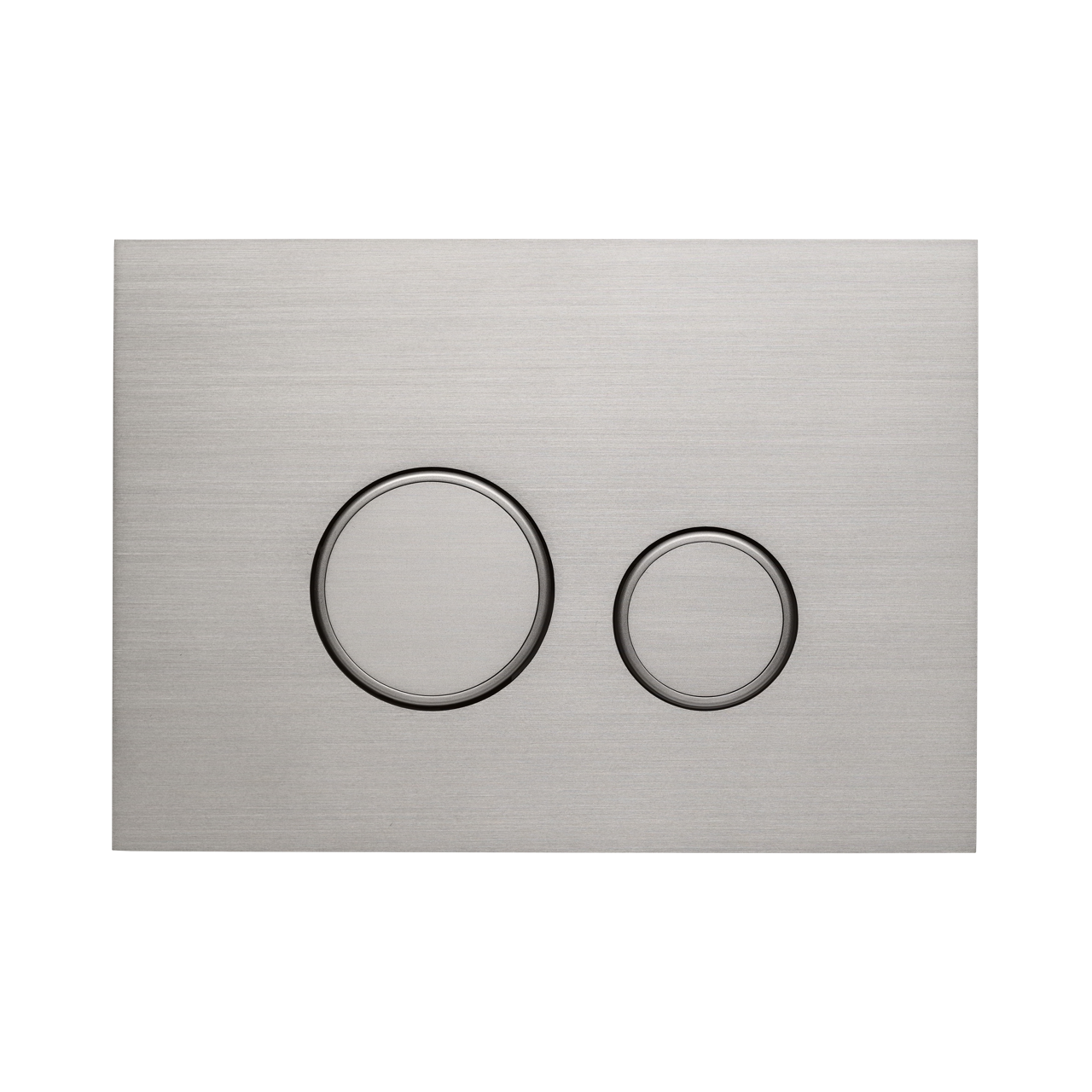 KK-POL 350/AFS/056-00-00 AQUAFIORI SFERA Металлическая панель смыва для инсталляции, цвет титан