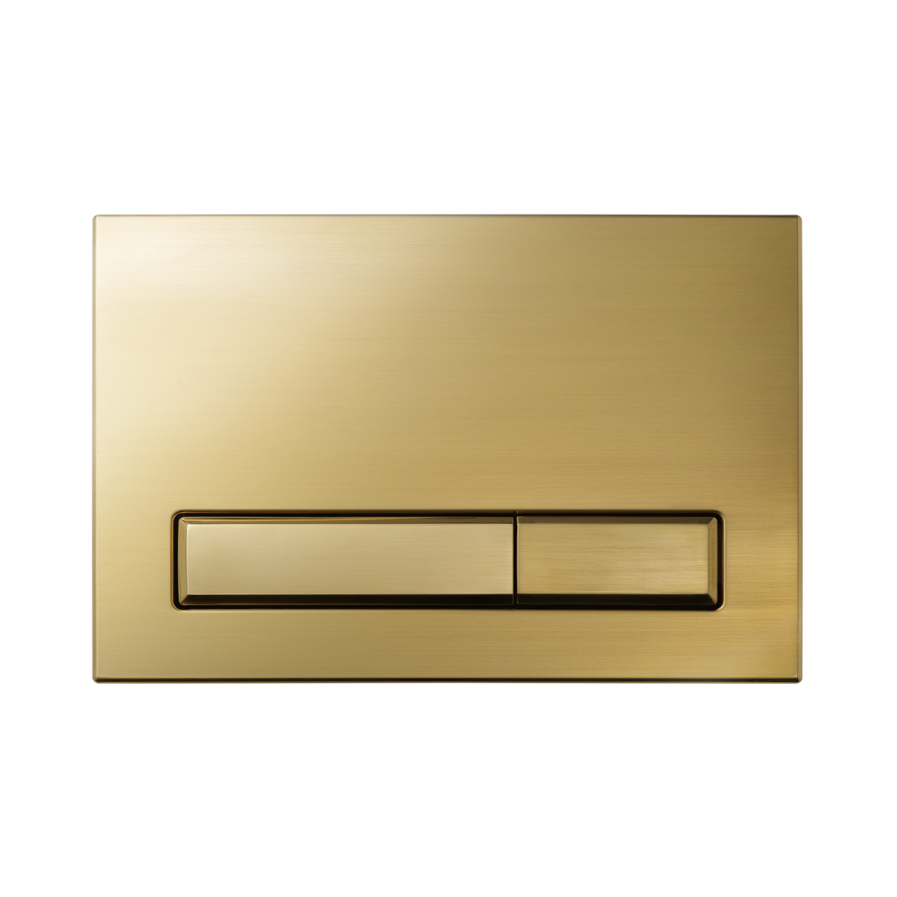 KK-POL 350/PPZ/049-00-00 (SPP/036/BG/K) M08 Пластиковая панель смыва для инсталляции, цвет золото брашированное