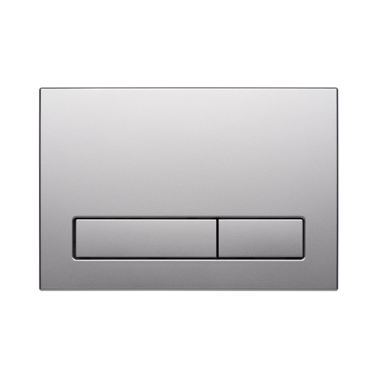 KK-POL 350/PPS/015-00-00 M16 Пластиковая панель смыва для инсталляции, цвет хром сатин