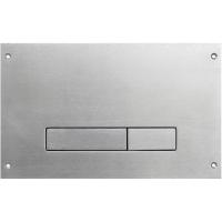 KK-POL 350/PPW/003-00-00 M08 Металлическая панель смыва для инсталляции антивандальная, цвет нержавеющая сталь